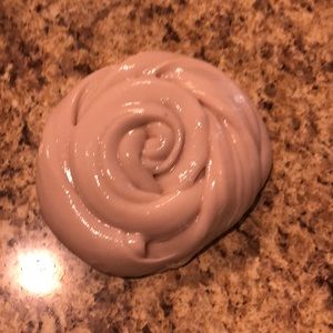 Pink jiggly glossy slime